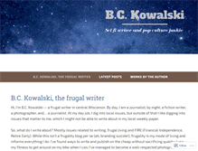 Tablet Screenshot of bckowalski.com